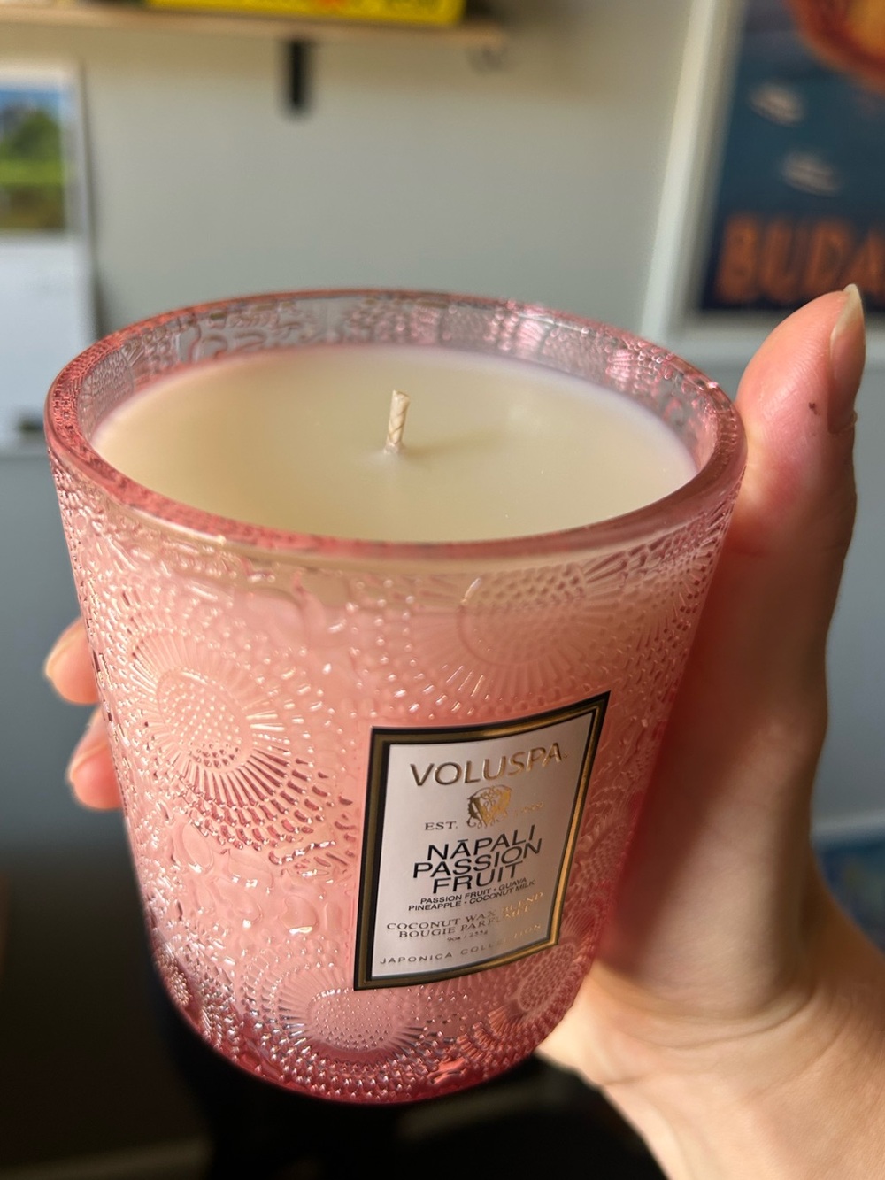 NWT Voluspa Napali Passion Fruit 9oz Candle